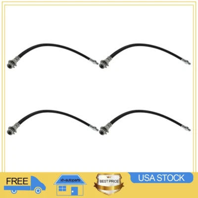 Manguera hidráulica de freno delantera trasera 4 piezas centradas para AK Chevrolet 1941-1941 XH Foto 1 de 3