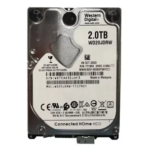 Western Digital 2TB WD20JDRW-11C7VS1 USB 3.0 Portable External HDD Hard Drive - Picture 1 of 3
