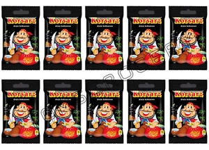 10 KORSARZ PIRATE Retro Dragee Chocolate Covered Coconut Cream Balls 70g 2.6oz - Picture 1 of 7