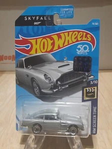 2018 HOT WHEELS FACTORY SEALED SET SCREEN TIME SERIES 1963 ASTON MARTIN DB5 NEW - Picture 1 of 12
