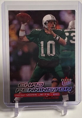 2000 Fleer Ultra Chad Pennington Football Card #226 New York Jets W/Top Loader - Image 1 of 2