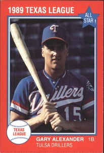 1989 Texas League All-Stars Grand Slam #31 Gary Alexander