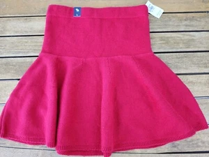 NEW girl's XL red Abercrombie sweater skirt Christmas NWT - Picture 1 of 1