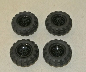 LEGO : 4x Roue pneu 56 x 26 - Réf 56145c02 - Set 8053 42068 7888 70834 60195 - Imagen 1 de 1