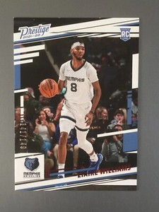 Ziaire Williams 2021-22 Panini Chronicles Prestige Red /149 RC #62