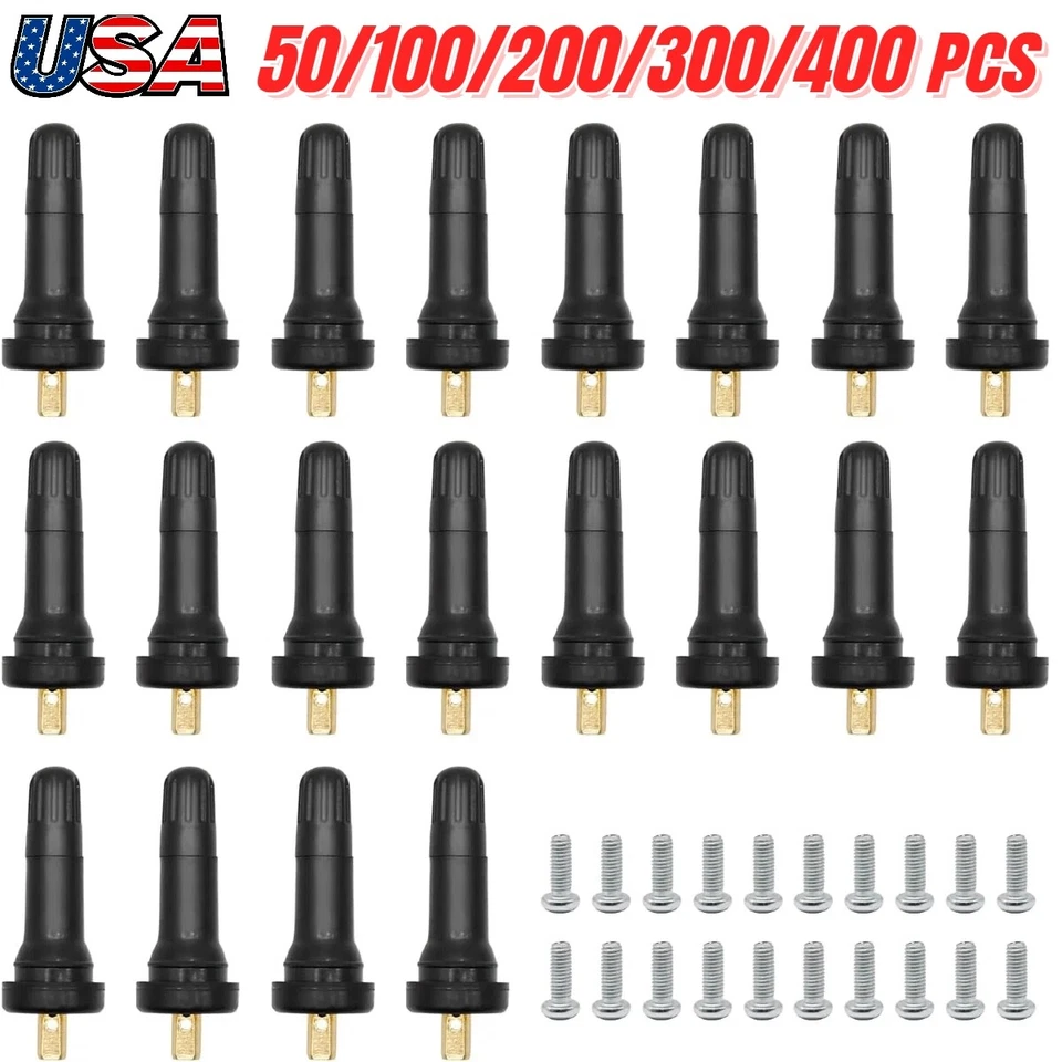 50/100/200/500 Valve Stem Rubber Rebuild Kit for Tire Pressure Sensor 20008 - Image 1 of 4