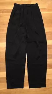 Christian Dior Womans Pants Sz 6 Vintage Euc Black - Picture 1 of 5