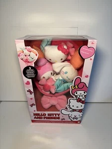 Hello Kitty & Friends 12" Plush Valentine's Bouquet – 9 Plush Included – NEW - Picture 1 of 2
