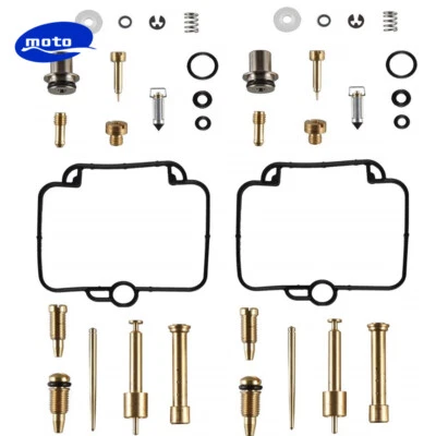 2x Kit de reconstrucción de carburador para Suzuki 1989-2000 GS500 GS500E - 2 KITS Foto 1 de 3