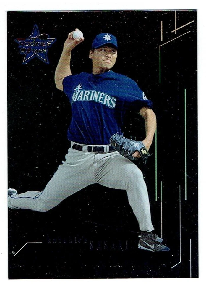 Kazuhiro Sasaki 2001 Leaf Rookies and Stars Longevity #99 02/50 - Image 1 of 1