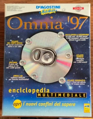 OMNIA '97 CD ROM-Licenza d'uso numerata. Per PC.Big Box.Perfetto, da collezione. - Immagine 1 di 4
