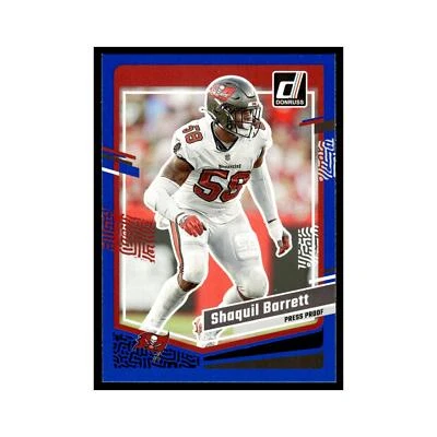Shaquil Barrett 2023 Donruss #281 Tampa Bay Buccaneers Football Card NM - Image 1 of 3
