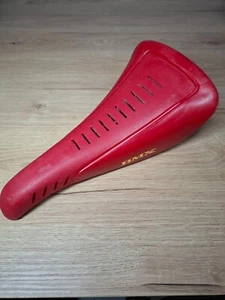 Retro Vintage Bicycle Parts Mongoose M1 BMX Saddle - Red - Picture 1 of 8