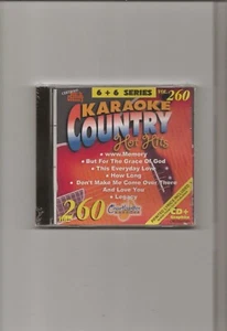 KARAOKE CHARTBUSTER CD+G COUNTRY HOT HITS 6+6 VOL. 260 #20260 - Picture 1 of 1