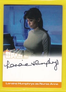 SPACE 1999 series 2, AUTO CARD LH1, LARAINE HUMPHRYS - UNSTOPPABLE CARDS 2018 - Picture 1 of 2
