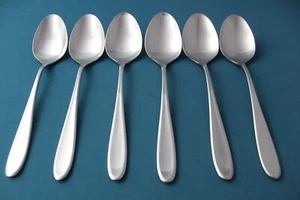 6 Place Oval Soup Spoons WMF Cromargen ARTISAN 18/8 Glossy Korea 7 3/8" - Picture 1 of 5
