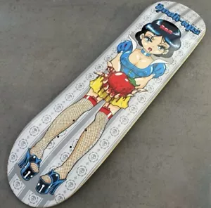 RARE Evil Snow White Hook Ups Skateboard Deck 8.25 Jeremy Klein (Dead Stock) - Picture 1 of 2
