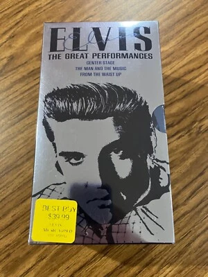 Elvis - The Great Performances Boxed Set. 3 VHS. Sealed New in Box NIB - Image 1 of 4