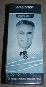 Nady DKW-8ULT UHF wireless handsfree microphone mic system lapel lavaliere - Picture 1 of 7