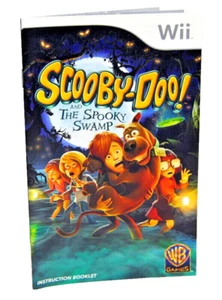 Libretto Istruzioni Solo Scooby-Doo The Spooky Swamp Wii WB 2010 No Gioco - Foto 1 di 4