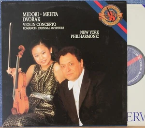 Midori; Mehta. Dvorak (Violin concerto; etc). CBS M 4923 dig. NM - Picture 1 of 1