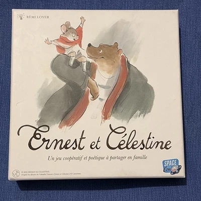 Asmodee Ernest & Célestine Game 2022 France French Jeu by Remi Loyer Complete - Image 1 of 4