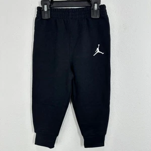 Felpa Nike Air Jordan bambino nera joggers logo atletico bambino taglia 24M nuova con etichette - Foto 1 di 3