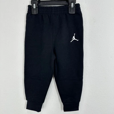 Pantalones deportivos Nike Air Jordan para niños negros con logotipo deportivo talla 24M nuevos con etiquetas Foto 1 de 3