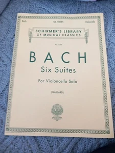 6 Suites BWV1007-1012: Edited by Fritz Galliard: 1565 (Schirmer'S Library of Mus - Picture 1 of 2