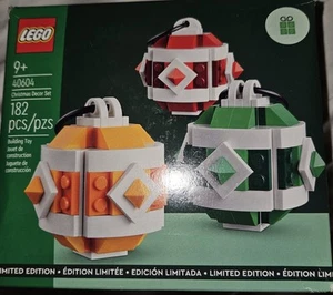 Lego Juego Decoración Navidad 182 Piezas Edición Limitada (40604) - NUEVO EN CAJA, PRECINTADO - Imagen 1 de 6