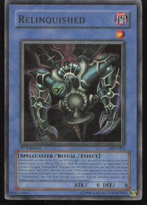 Yu-Gi-Oh TCG Starter Deck: Pegasus #SDP-001 Relinquished Ultra Rare - Photo 1/2