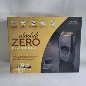 GAMMA+ Absolute Zero Forged rasoio uomo senza fili finitura lamina oro SIGILLATO NUOVO - Foto 1 di 5
