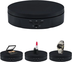 Motorized Rotating Display Stand, 5.7Inch 360 Degree Electric Rotating - Picture 1 of 12