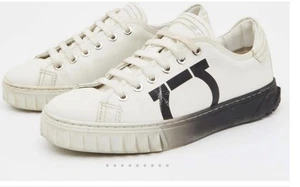 SALVATORE FERRAGAMO White Cube Herren Sneaker Gr. 13 - Bild 1 von 7