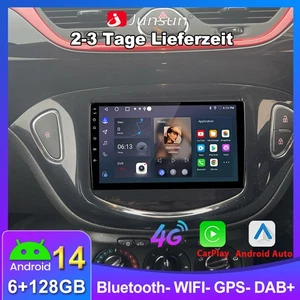 8Core 6+128G CarPlay Android 9" Autoradio Für Opel Corsa E Adam Navi WIFI DSP BT - Bild 1 von 15