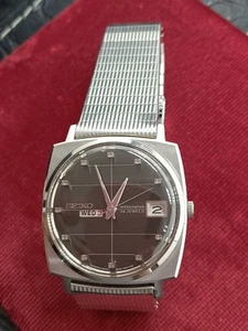 Reloj Hombre Vintage Seiko 6206 8050 Sea Lion Automático Semana Fecha 26 Joyas M88 - Imagen 1 de 13