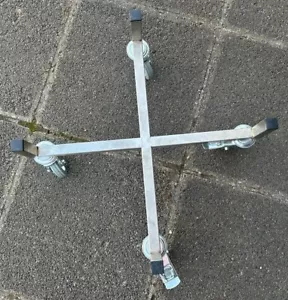 Fassroller Tonnen Rollwagen bis 640kg für aggressive Medien Edelstahl Rollen - Bild 1 von 9