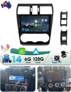128G Android 14 Carplay Stereo Radio GPS Navi For Subaru Forester WRX/XV 2015-18 - Bild 1 von 24