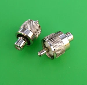 (1 PIEZA) UHF macho PL-259 a RCA conector hembra - vendedor de EE. UU. - Imagen 1 de 1