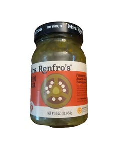 Mrs Renfro's Hot Green Salsa 16 oz - Foto 1 di 2