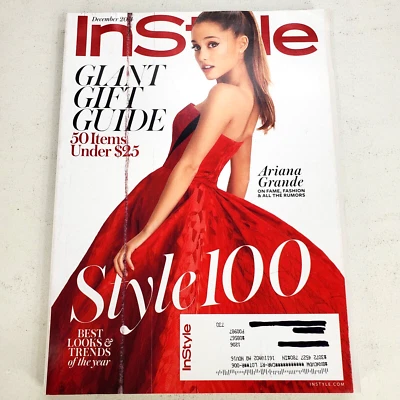 InStyle Magazine December 2014 Ariana Grande Best Looks & Trend Giant Gift Guide - Image 1 of 3