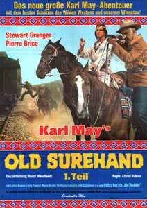 Old Surehand ORIGINAL A1 Kinoplakat Pierre Brice als Winnetou / Stewart Granger - Bild 1 von 1