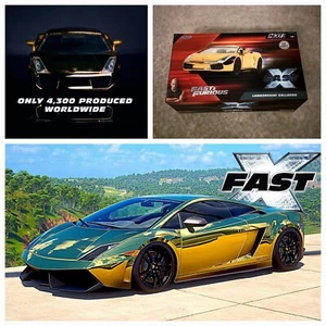 Jada Toys The Fast and The Furious Gold  Lamborghini 1/24 Limited Edition 4,300! - Picture 1 of 4