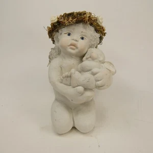 Dreamsicles By Cast Art Golden Cherub & Child 10656 5" Figurine 1998 BFK3Z - Picture 1 of 15