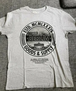 Cedar Wood State T-Shirt Berlin grau Gr.M - Bild 1 von 5