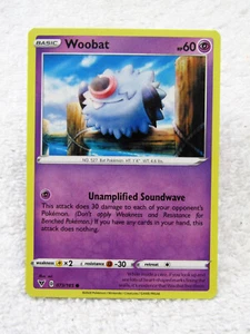 Woobat 073/185 Common Pokemon TCG Card - Picture 1 of 2