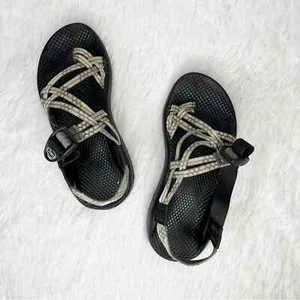 Chaco size 7 white gray ZX 2A classic outdoor hiking sandals women's - Picture 1 of 7