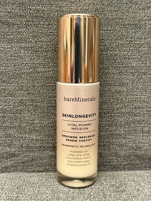 BareMinerals Skinlongevity Vital Power Infusion Serum,  1oz 30mL, New no box - Image 1 of 4