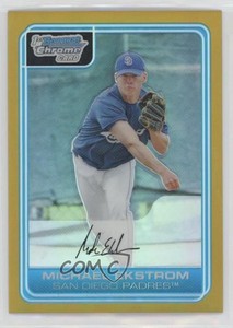2006 Bowman Chrome Prospects Orange Refractor /25 Michael Ekstrom #BC42