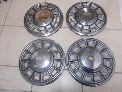 OEM Set of 4 13" Hub Caps Wheel Covers 1980-84 Chevrolet Citation - Изображение 1 из 4